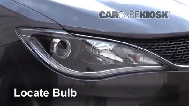 2017 Chrysler Pacifica Touring 3.6L V6 Luces Luz de giro delantera (reemplazar foco)
